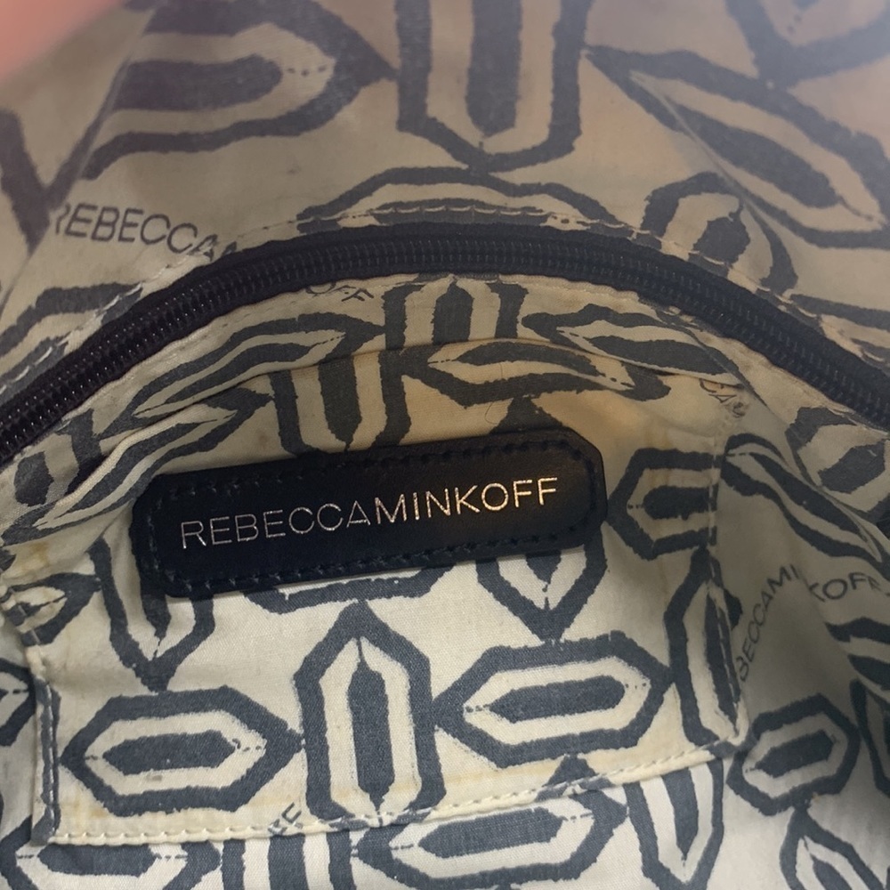 Rebecca Minkoff Distressed Teal crossbody bag. MCB1640D - Picture 9 of 12